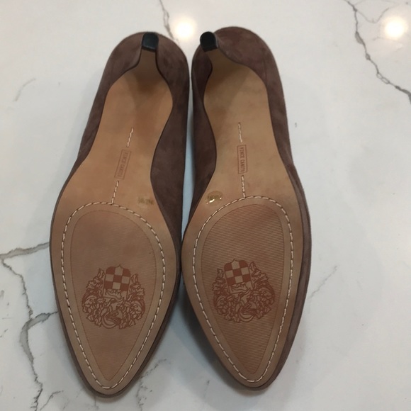 Vince Camuto Suede Pumps Cappuccino - Picture 5 of 8